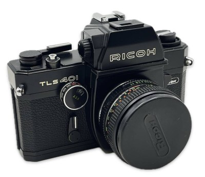Auktion 367<br>Ricoh TLS 40I Kamera, inkl. Objektiv, Alters & Gebrauchsspuren [1]