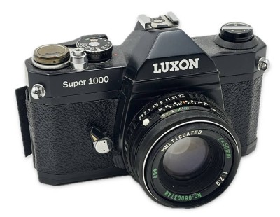 Auktion 367<br>Luxon Super 1000 Kamera, inkl. Objektiv, Alters & Gebrauchsspuren [1]
