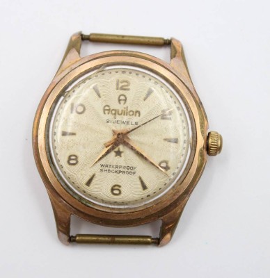 Auktion 367<br>Vintage-Armbanduhr, Aquilon,  Handaufzug, Werk läuft, D-3cm [1]