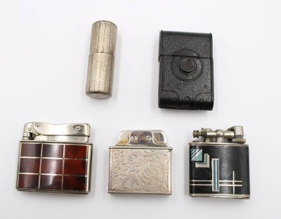 Auktion 367<br>5x div. alte Feuerzeuge, Funktionen nicht geprüft [1]