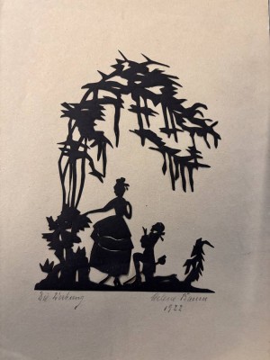 Auktion 367<br>unles. signiert Helene Bi..., 1922 