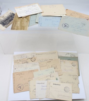 Auktion 368<br>kl. Konvolut div. Feldpost, 2. WK [1]
