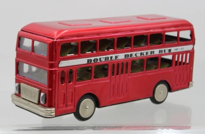 Auktion 368<br>Doppeldeckerbus, MF 185, China, Schwungrad, ca. H-12cm L-27,5cm [1]