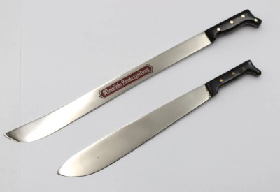 Auktion 368<br>2x div. Brieföffner in Machetenform, ca. L-22cm [1]