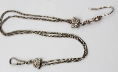 Auktion 368<br>frühe Uhrenkette, Silber gepr., 11,6gr., ca. L-33cm, [1]