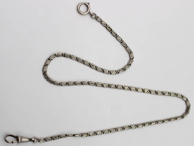 Auktion 368<br>frühe Uhrenkette, Silber gepr. [1]