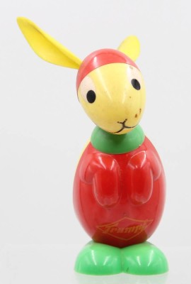 Auktion 368<br>Werbehase der Schokoladenmarke Trumpf, älter, ca. H-14cm [1]