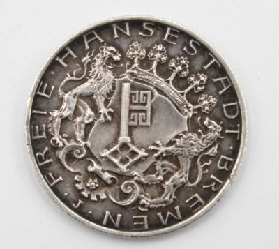 Auktion 368<br>2 Mark 1904, DR, Hansestadt Bremen [1]