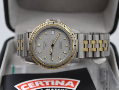 Auktion 368<br>Certina DS Titanium Herrenarmbanduhr, neuwertig in Kasten mit Beschreibung, [1]