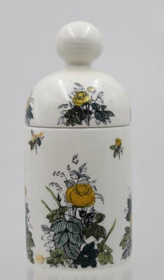 Auktion 368<br>Arabia,Finland, Ruusu Dose, entw. von Hilkka-Liisa Ahola, kl. Chip an Deckel, ca. H-20cm [1]