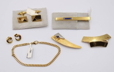 Auktion 368<br>kl. Konvolut div. Doublé-Schmuck [1]