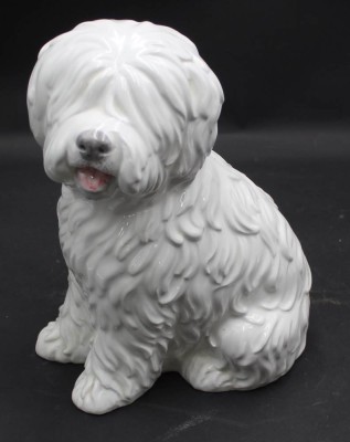 Auktion 368<br>sitzender Bobtail, Made in Italy