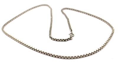 Auktion 368<br>lange schwere Halskette aus 835er Silber FBM, 35,7 gr. L-70cm [1]