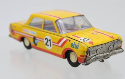 Auktion 368<br>Belchauto, Firma Ehri, DDR, Friktionsantrieb, bespielte Erhaltung, L-16cm [1]