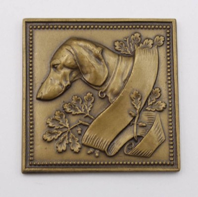 Auktion 368<br>Bronze-Plakette 