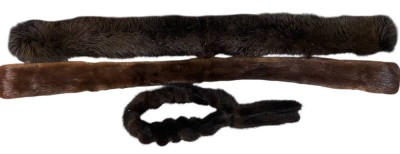 Auktion 368<br>3x Nerz Stolen bzw. Gürtel [1]