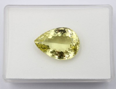 Auktion 368<br>gr. Lemon-Citrin, ca. 87,4ct [1]