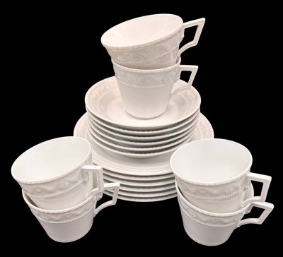 Auktion 368<br>6 Kaffeegedecke  