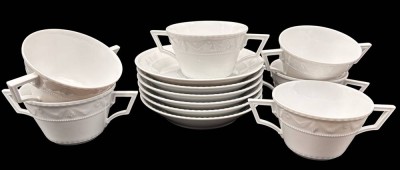 Auktion 369<br>6x Suppentassen mit U.T.  