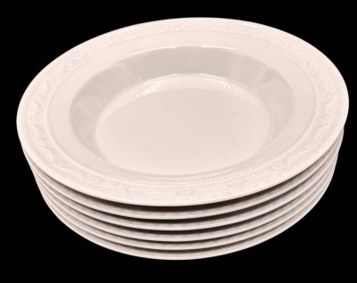Auktion 368<br>6x grosse, tiefe Suppenteller 