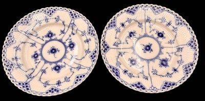 Auktion 368<br>2x Kuchenteller 
