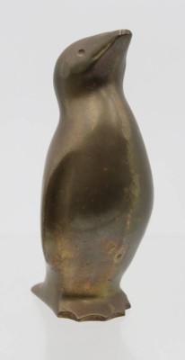 Auktion 368<br>Messing-Pinguin, 70er Jahre, ca. H-11,5cm [1]