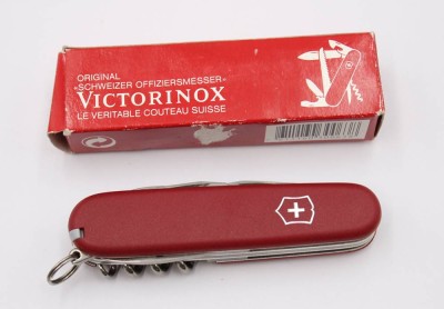 Auktion 368<br>Taschenmesser, Victorinox, orig. Karton, ca. L-9,5cm [1]