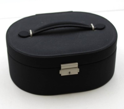 Auktion 368<br>Schmuckkoffer mit div. Modeschmuck, Koffer ca. 9,5 x 23 x 18,5cm [1]