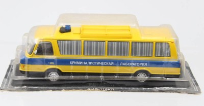 Auktion 368<br>russisches Modellauto eines Einsatzfahrzeugs (Polizeibus), OVP, L-16cm [1]