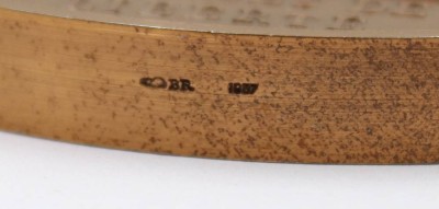 Auktion 368<br>Bronzemedaille, anlässlich des 200. Jahrestages der Französischen Revolution, gemarkt BR 1957, D-7,7cm [1]