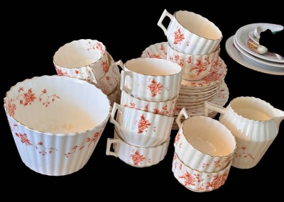 Auktion 368<br>Viktorian. Teegeschirr 