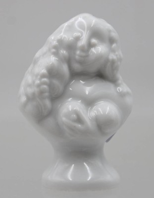 Auktion 368<br>kl. Meissen Doppel-Büste , Bacchus u. Bacchantin  [1]