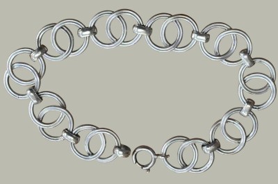 Auktion 368<br>Silber Armband-835-, L-20 cm, 22,6 gr [1]