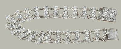 Auktion 368<br>Silber Armband-835-, L-18 cm, 13 gr [1]