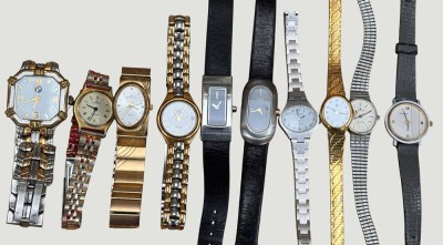 Auktion 368<br>10x div. Quartz DAU, Werke nicht geprüft [1]