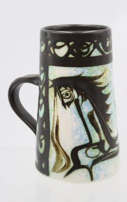 Auktion 368<br>hoher Krug, Celtic Pottery, ca. H-16,5cm [1]