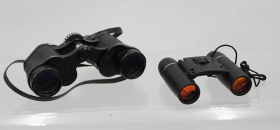 Auktion 368<br>2x div. Ferngläser, TASCO 8x  30 und  1x ungemarkt, Optik jeweils klar [1]