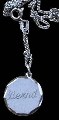 Auktion 369<br>Halskette Silber-835- mit Anhänger 