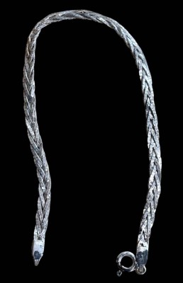 Auktion 369<br>feines Silber-Armband-925-, L-18 cm, 3,4 gr. [1]