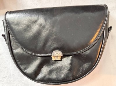 Auktion 369<br>vintage schwarze Damenhandtasche von 