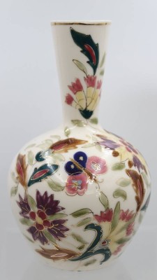Auktion 369<br>Vase mit floralem Dekor, älter, ca. H-19,5cm [1]