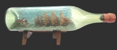Auktion 369<br>grosses Flaschenschiff 