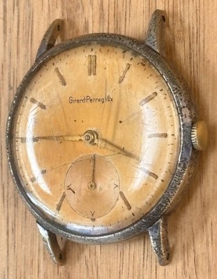 Auktion 369<br>Vintage Uhr GIRARD PERREGAUX, Handaufzug, ohne Band, ungepflegt [1]