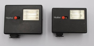 Auktion 369<br>2x div. Blitzlichter für Rollei-Fotoapparate, Funktionen nicht geprüft [1]