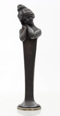 Auktion 369<br>Jugendstil-Petschaft, Metall, Gravur 