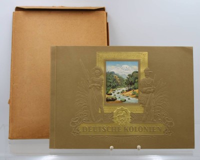 Auktion 369<br>Sammelalbum, Deutsche Kolonien, kompl. [1]