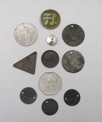 Auktion 369<br>Konvolut div. Wertmarken o.ä. [1]