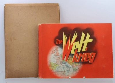 Auktion 369<br>Sammelalbum, Der Weltkrieg , kompl. [1]