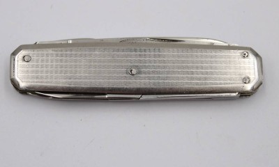 Auktion 369<br>Klapptaschenmesser, Robert Klaas, Solingen, ca. L-zusammengeklappt 8cm [1]