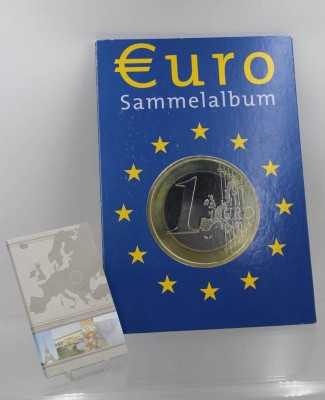 Auktion 369<br>Euro-Sammelalbum komplett sowie Eurosatz Vatikan [1]